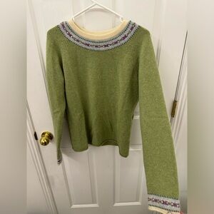 Garnet hill sweater. Size M